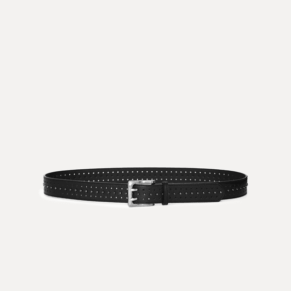 Ibar stud belt black