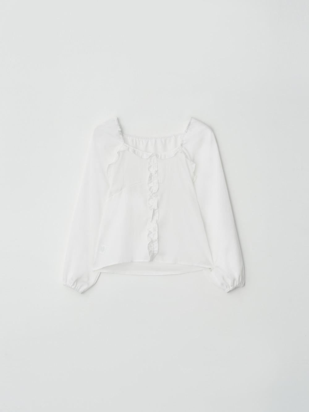 (pre-order) 아멜리 프릴 블라우스