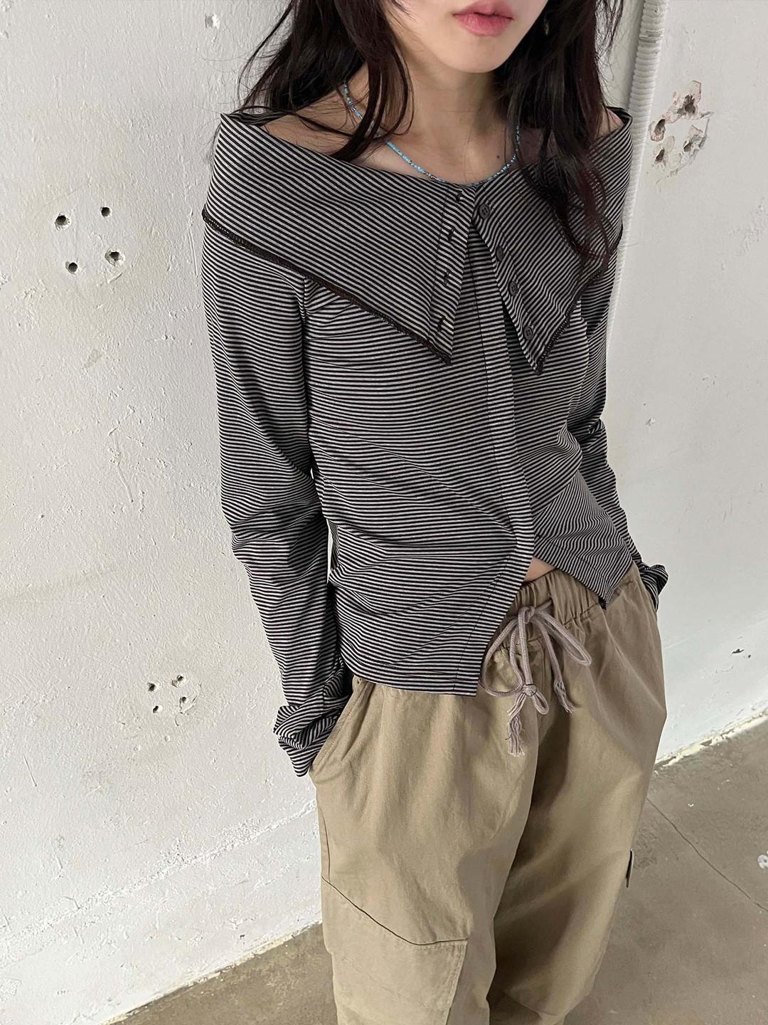 텐션 ST 보트넥 탑