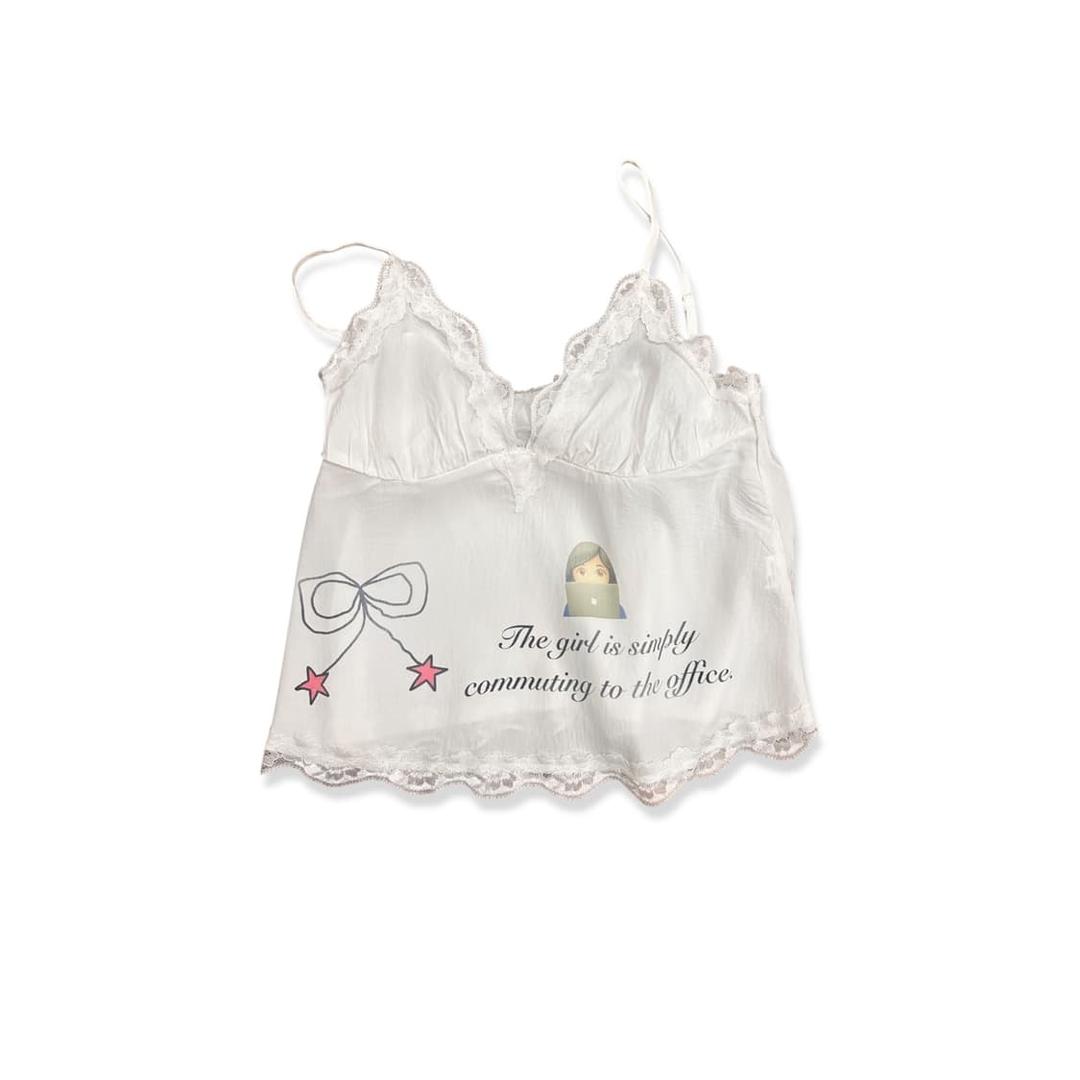 Have to go to work Sleeveless Top | 후루츠패밀리