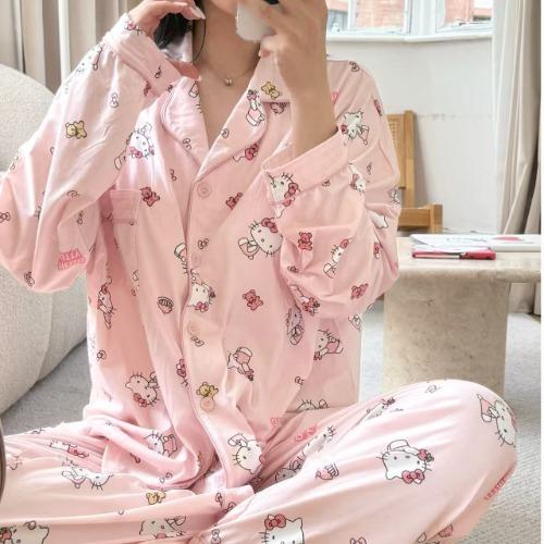 베이비핑크 키티 브라캡 파자마 세트