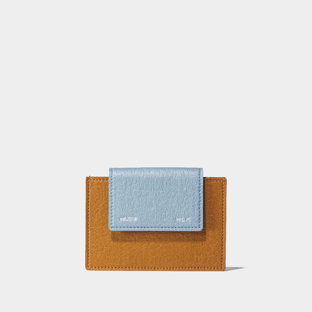 [프리오더26년 1월 배송]세미 플립 카드지갑/Sami Flip Card Wallet [Camel Blue]