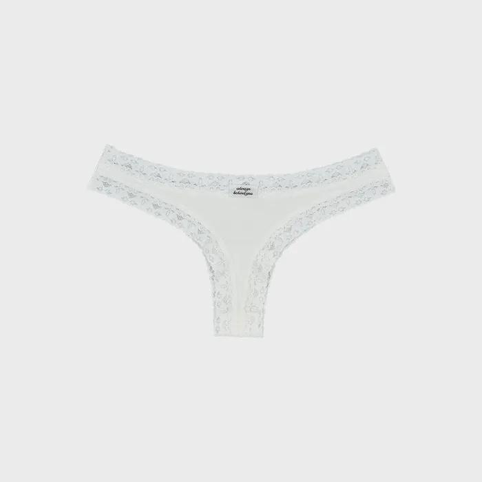 low-rise brief ivory