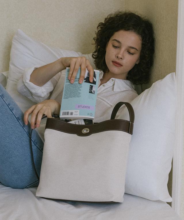 미뇽 호보 캔버스 백 Mignon Hobo Canvas Bag