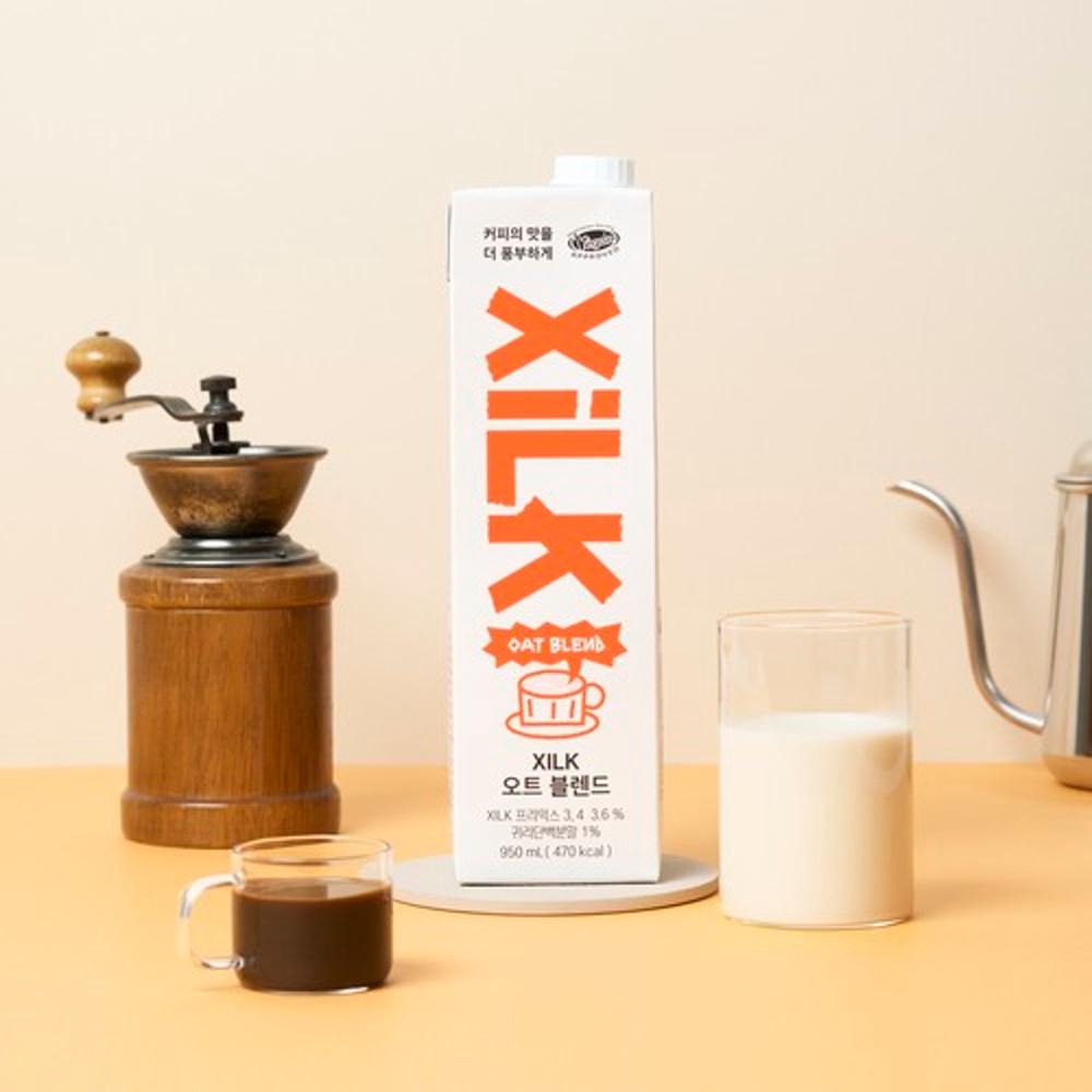 잇츠베러 비건우유 XILK 유당불내증 식물성 대체우유 오트블렌드 바리스타 950ml