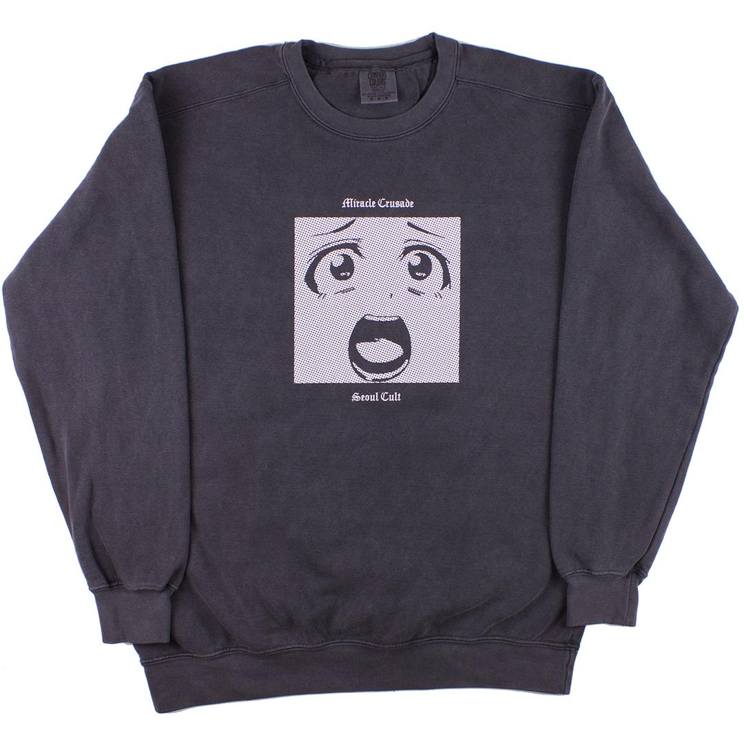[Seoul Cult] FACE sweatshirts (pepper)