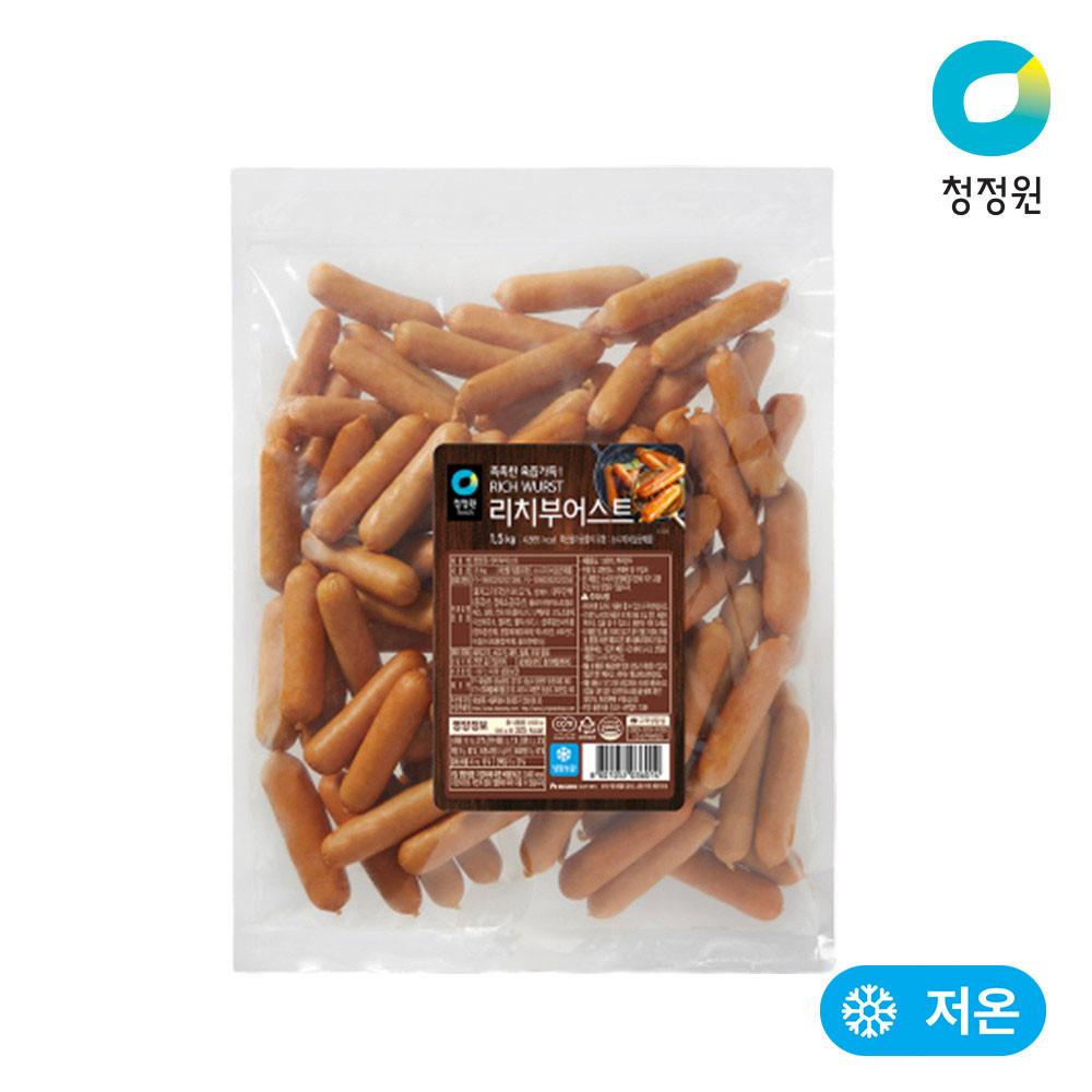 [청정원] 리치부어스트 오리지널 1.5kg 4종 외 택1