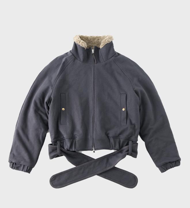 Belt Zip Jacket (Midnight)