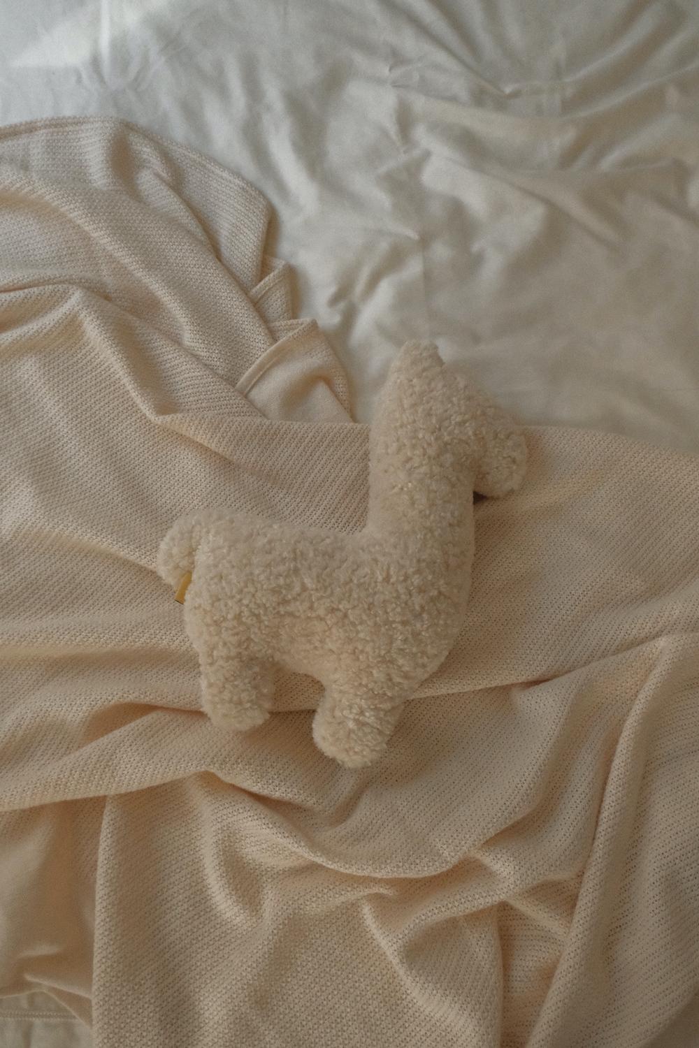 Eco Fur Llama Cushion_Mini