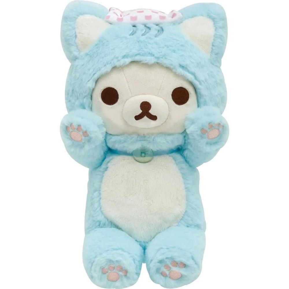 산엑스 리락쿠마 고양이 목욕탕 네코네코 코리락쿠마 인형 MO21701