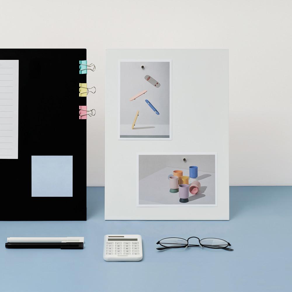 A5 A4 데스크 자석 미니 메모 보드판 스탠드 마그네틱 탁상용 화이트 스탠딩자석클립보드