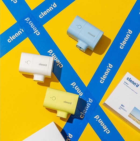 [드엘리사X클린디] 휴대용 칫솔살균건조기 윈디