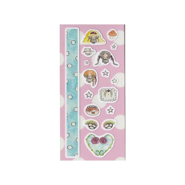 [zinzoo⋆진주] 장미소녀 seal sticker