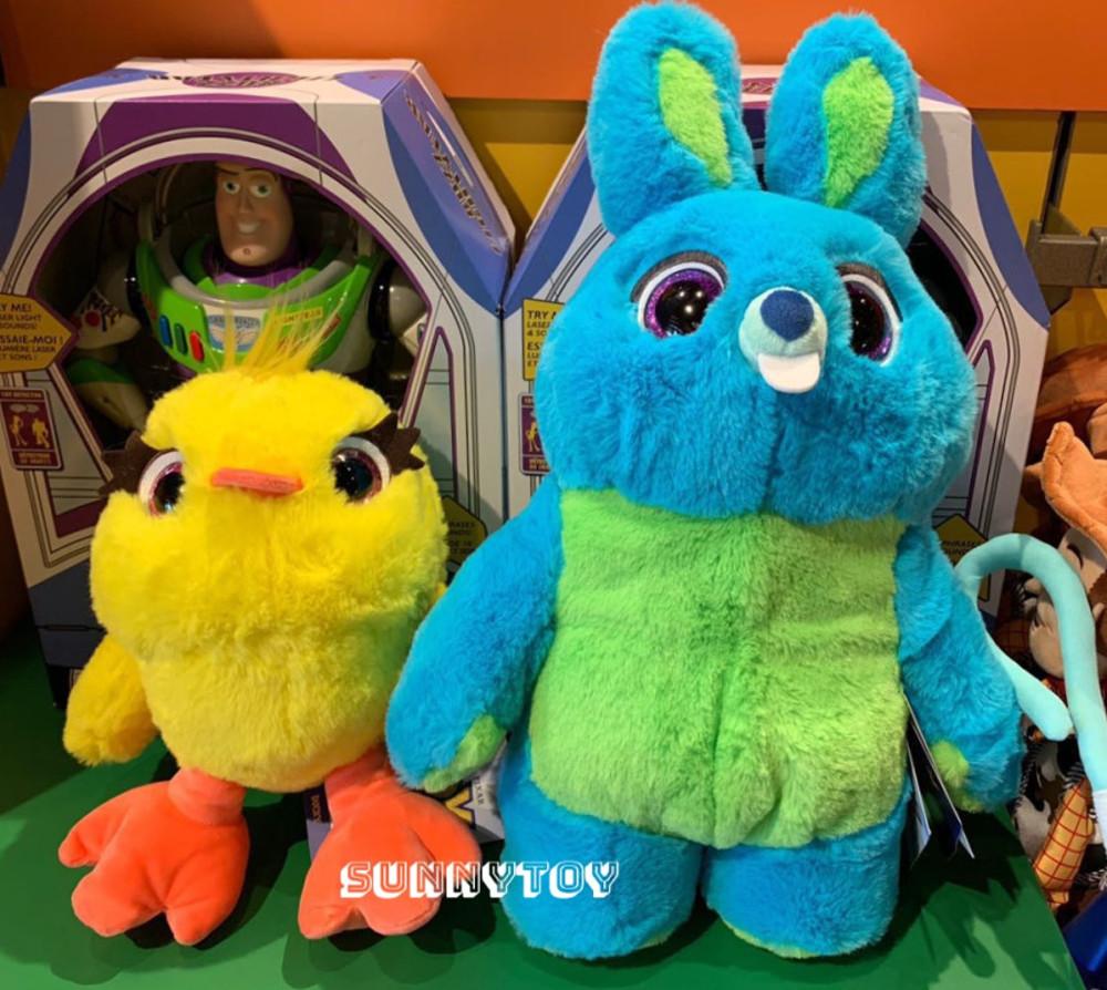 디즈니 토이스토리4 더키와버니 봉제 인형 인테리어 소품 인형