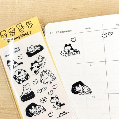 띵똥 편안한 오후 스티커