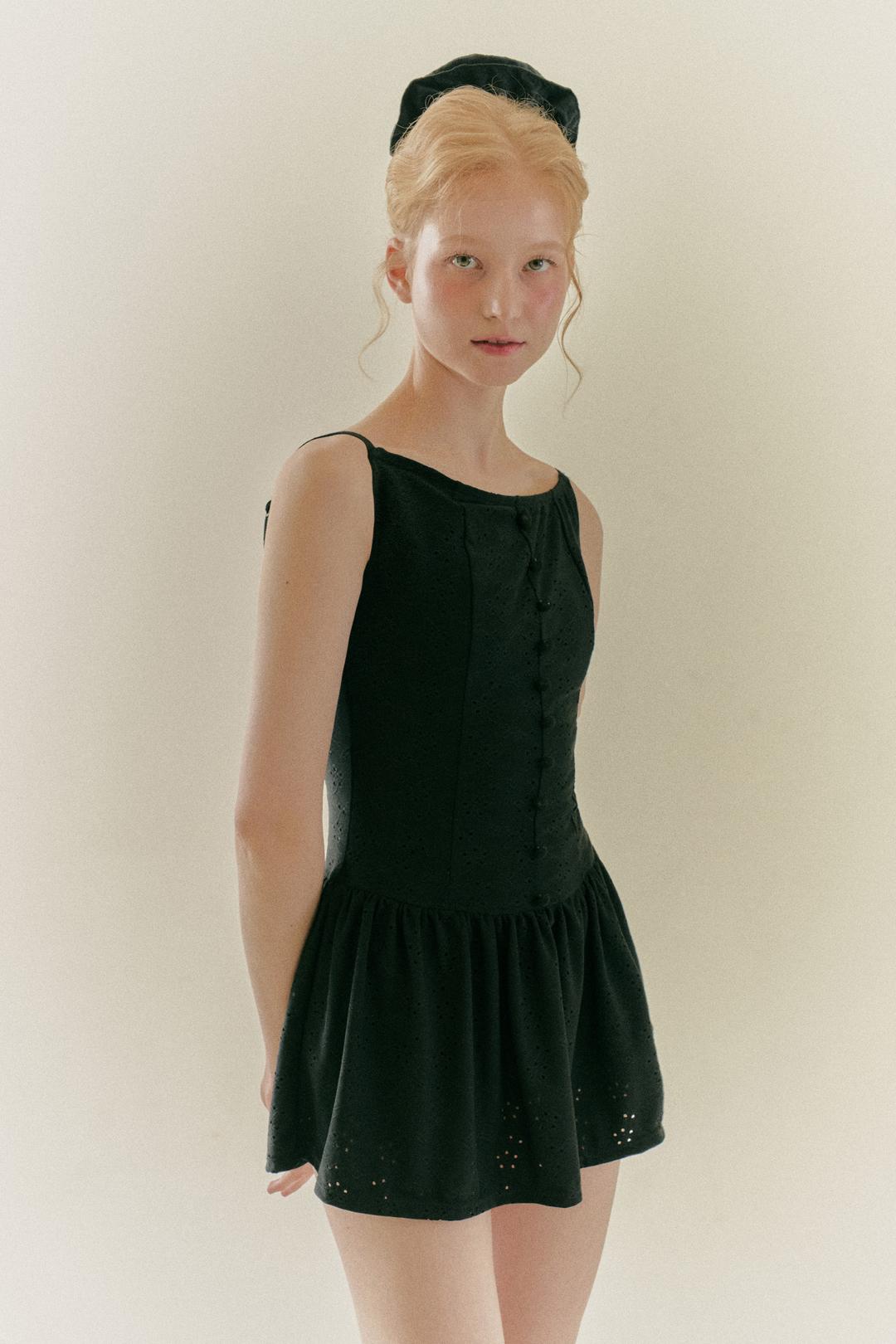 DAPHNE LACE SWIMSUIT_Black