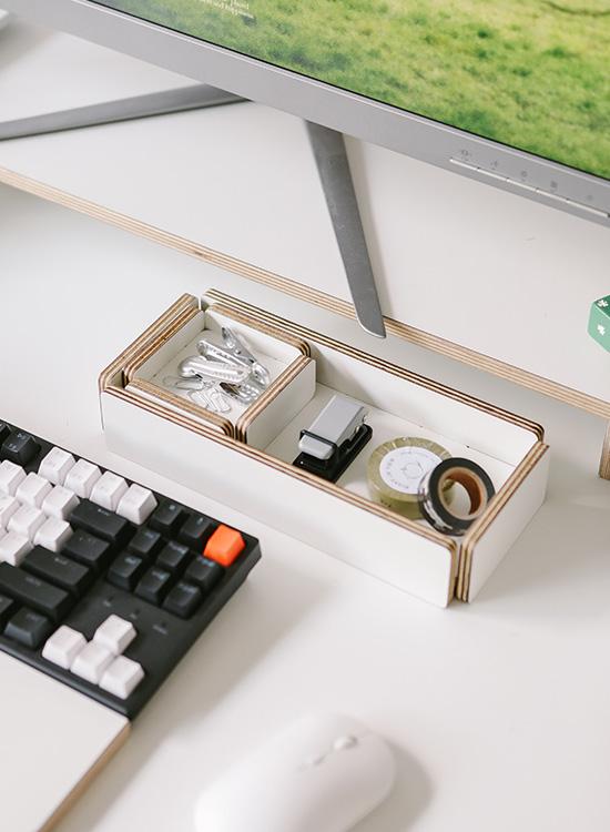 데스크 오거나이저 - 데스크 트레이 (2colors)