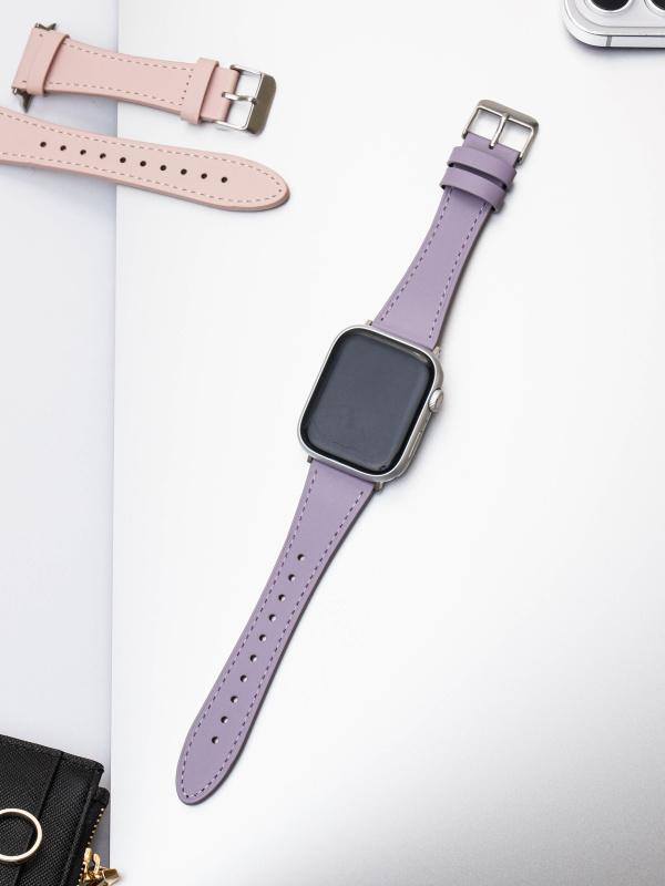 애플워치용 레더 스트랩 38, 40, 41 mm