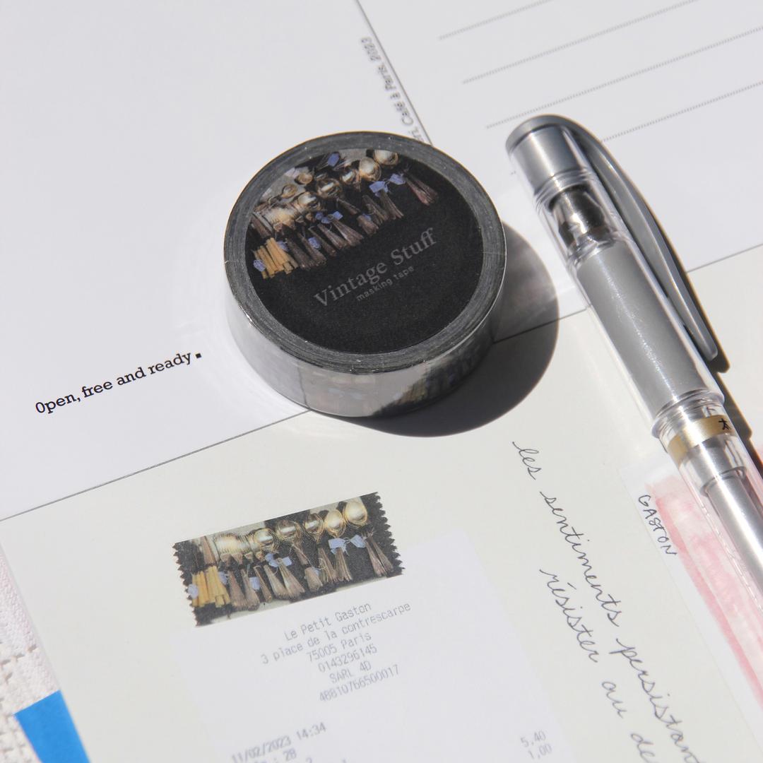 Vintage Stuff Masking Tape [Silver Spoon]