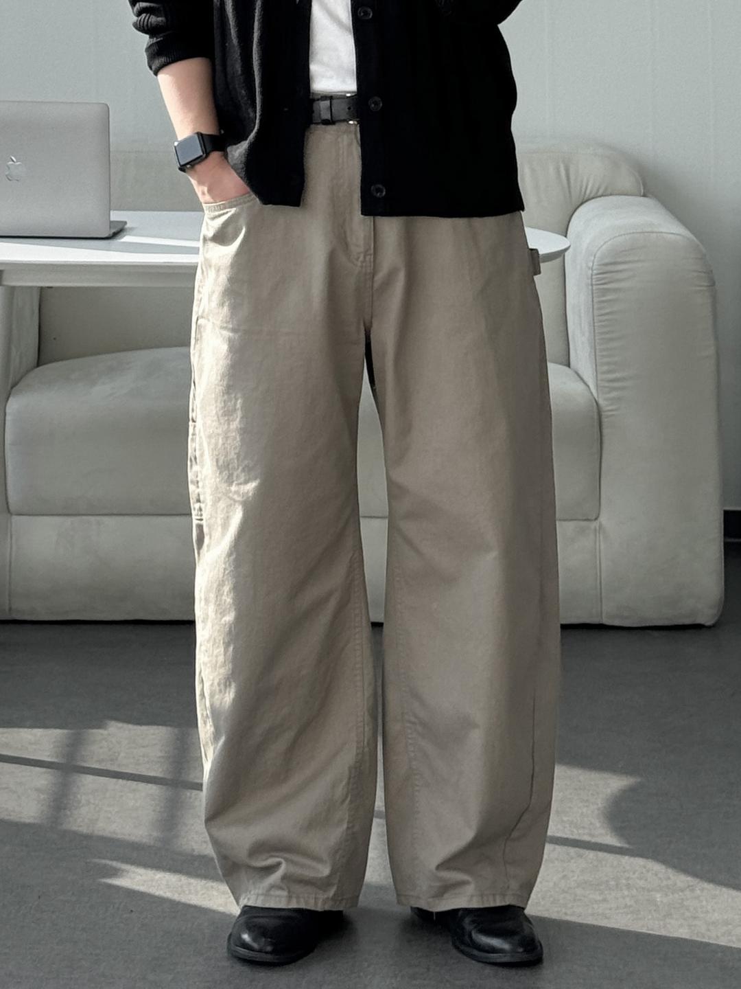 D-ring curved fatigue pants (6color)