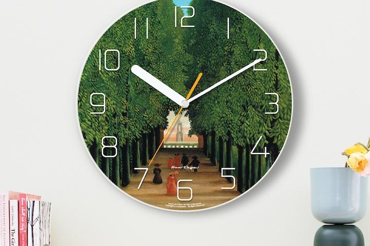 The Avenue in the Park at Saint..., 앙리 루소 무소음 벽시계
