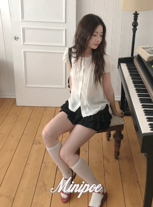[MADE] 소피 로맨틱 블라우스 (1color) /ivory( 예약주문 6/23이후 순차발송 )