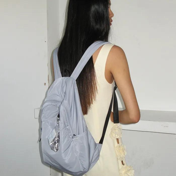 0002 HideSlot Classic Backpack_Blue Grey