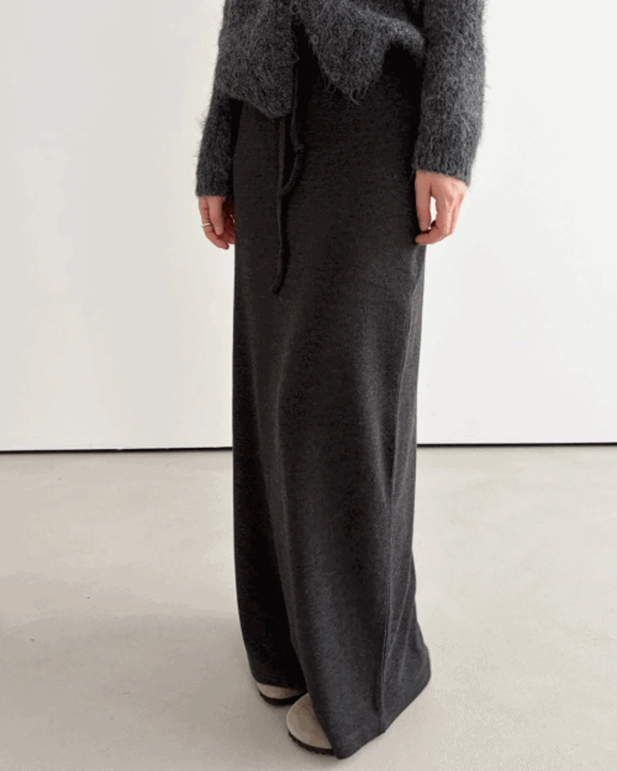 소프트 맥시 롱 스커트 (2c)