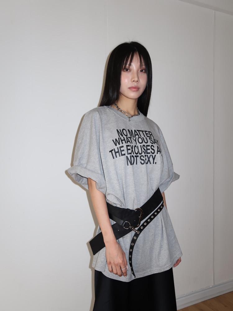 DEPC WIDE BELT (suede/leather)