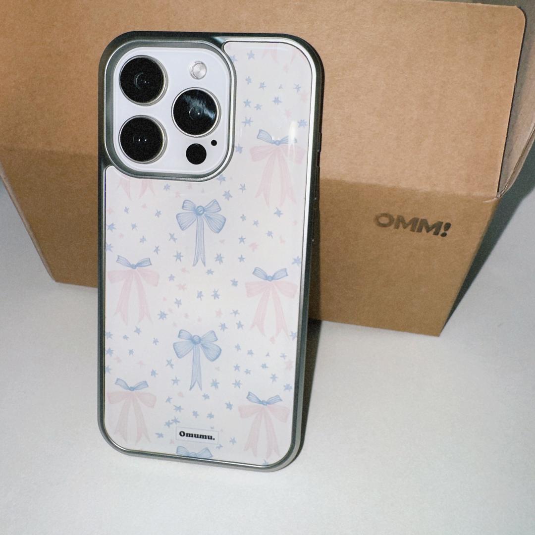 vintage ribbon phone dase