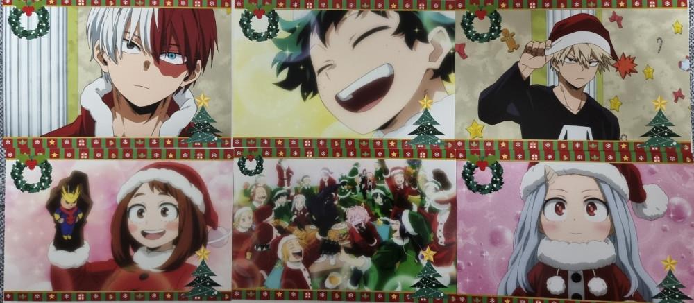 [당일발송]나의 히어로 아카데미아 크리스마스 포토 엽서 굿즈 전종 무빅 히로아카