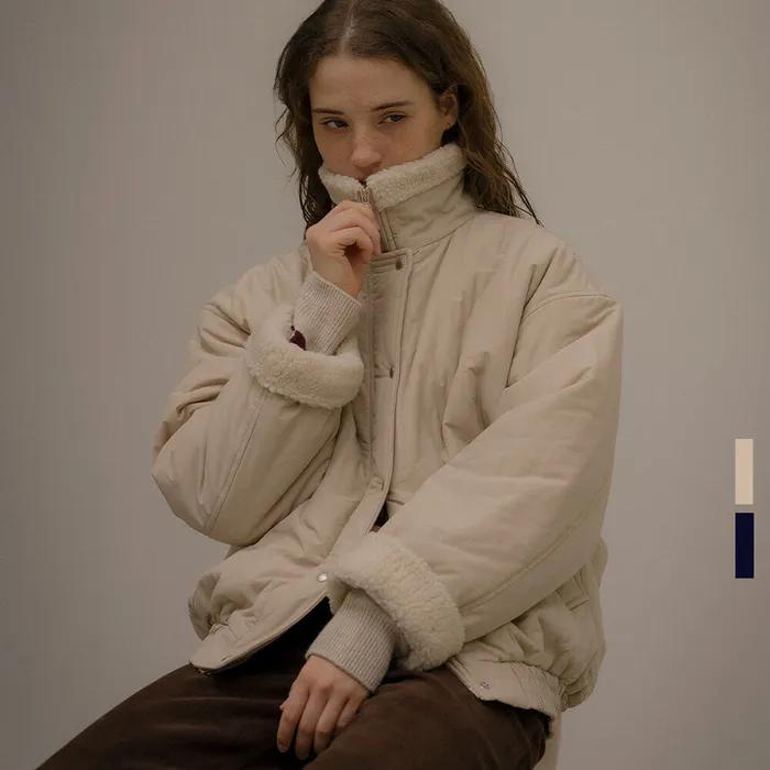 [2차:11/24 예약배송] Dumble high-neck puffer jacket [KNFW05JP09]_[2color]