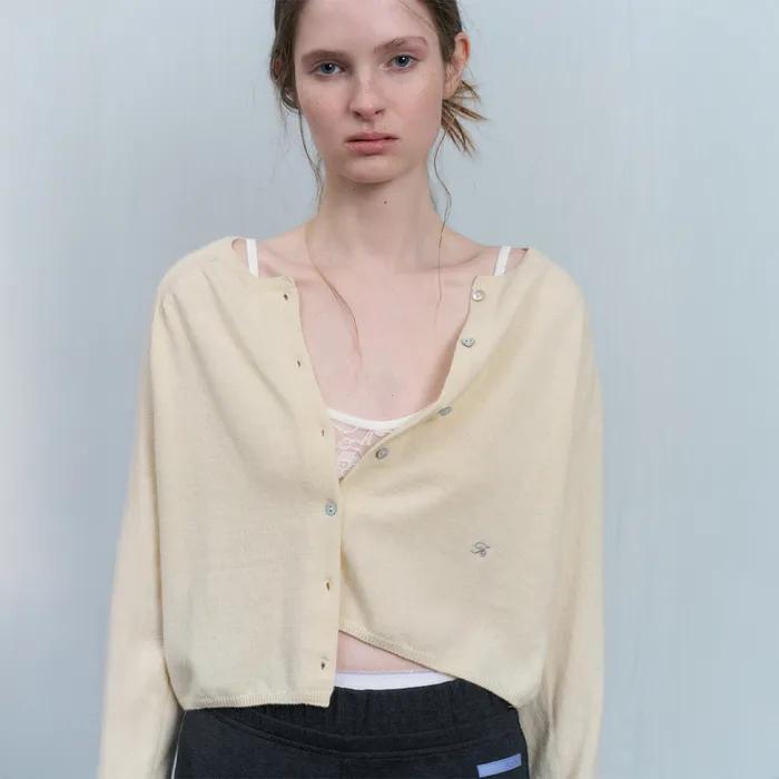 [6th] Some heart cardigan - yellow