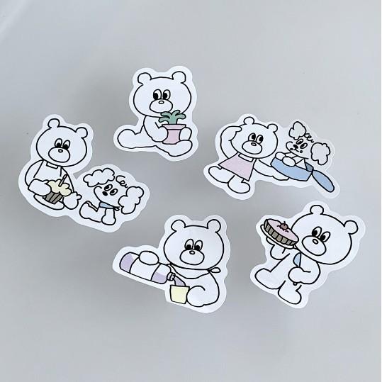 [오드온오프] Ordinary Life Sticker Pack(removable) 올디너리 라이프 스티커팩