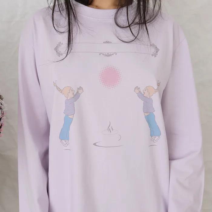 sunny game long sleeve_violet