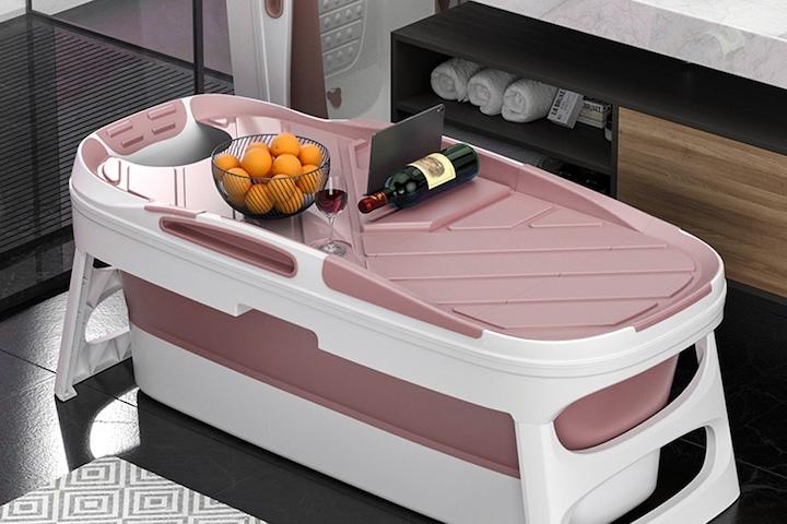 접이식욕조 반신욕조 럭셔리 3size 2colors+샤워걸이