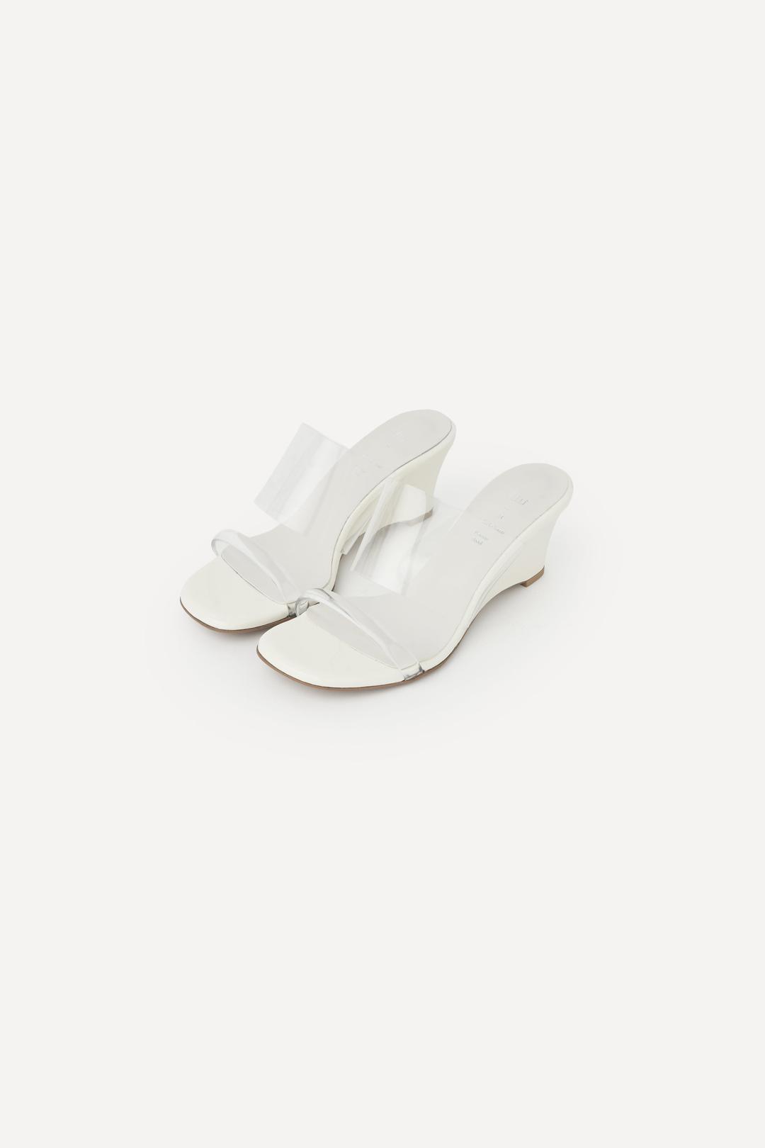 Clear Wedge Mule