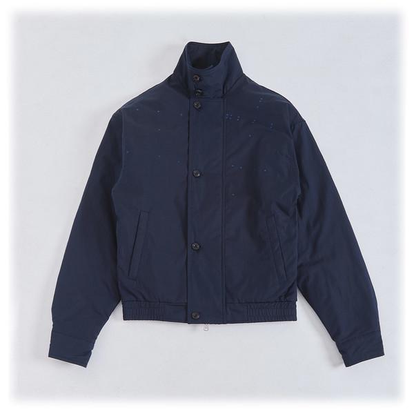 DOT PADDED JUMPER (NAVY)