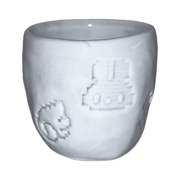 STAMPED TEA CUP
