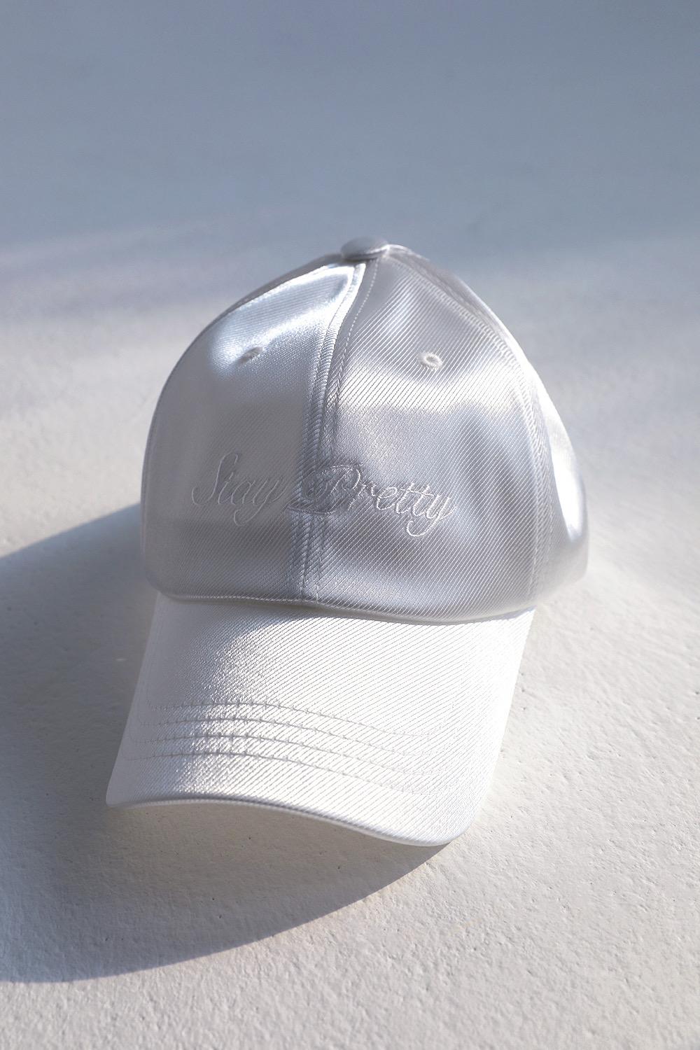Stay Pretty Cap (White)