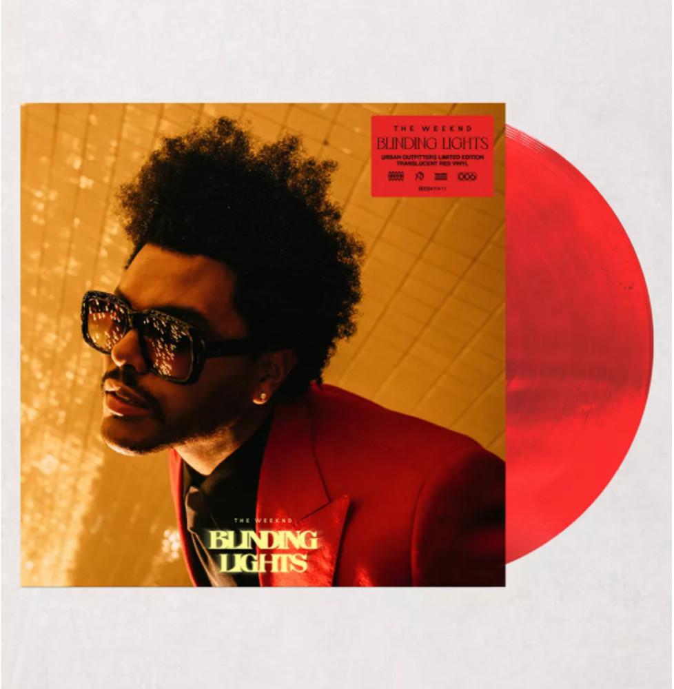 더 위켄드 LP The Weeknd - Blinding Lights, Red sparkle 블라인딩 라이트 컬러 엘피 판
