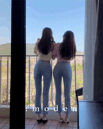 [thanks sale 3%][XS-L/ short, long]MODEN 텐션업 연청 부츠컷팬츠(치트키)
