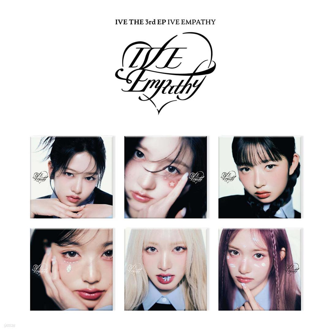 IVE (아이브) - THE 3rd EP : IVE EMPATHY [Digipack Ver.] [6종 SET]