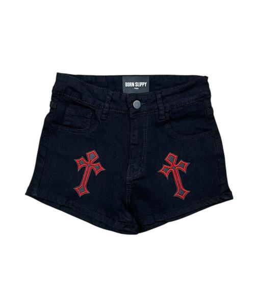 Red Redemption Shorts (Black)