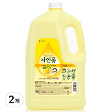 자연퐁 기름기 걱정없는 주방세제 용기형 베이킹소다 & 레몬, 3.04L, 2개