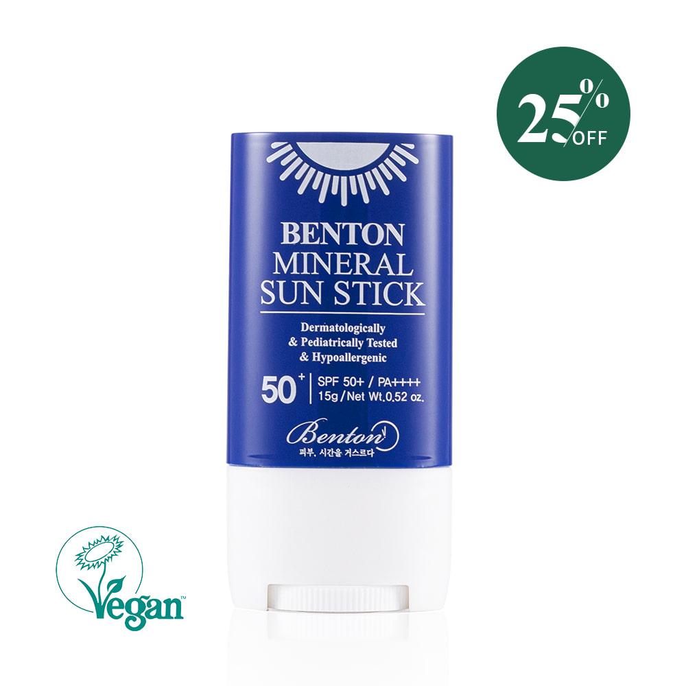 벤튼 무기자차 선스틱 SPF50+/PA++++ 15g