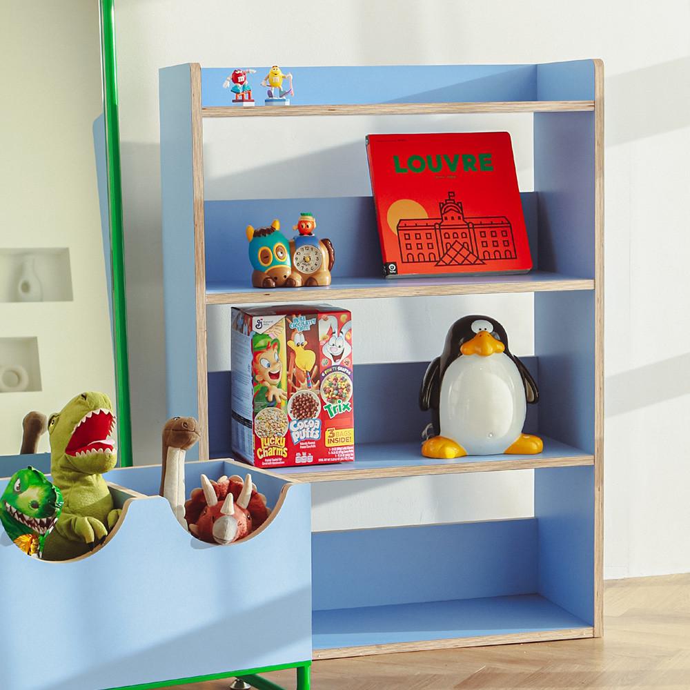 오이엔퍼니처 HPL bookshelf Large 5colors 3단 교구장 책장 선반 800