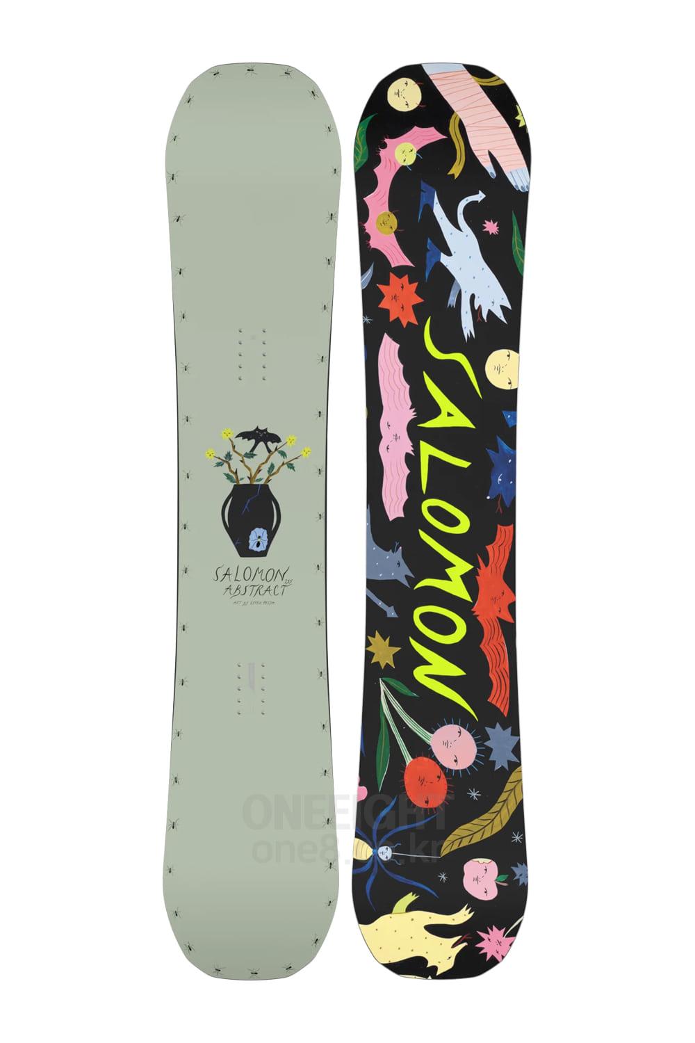 2425 살로몬 데크 앱스트랙트 2425 SALOMON_(L47660800)_ABSTRACT_138/143/147/153/155_하이브리드 정캠버/남녀공용/올라운드/프리스타일_A1SA41600