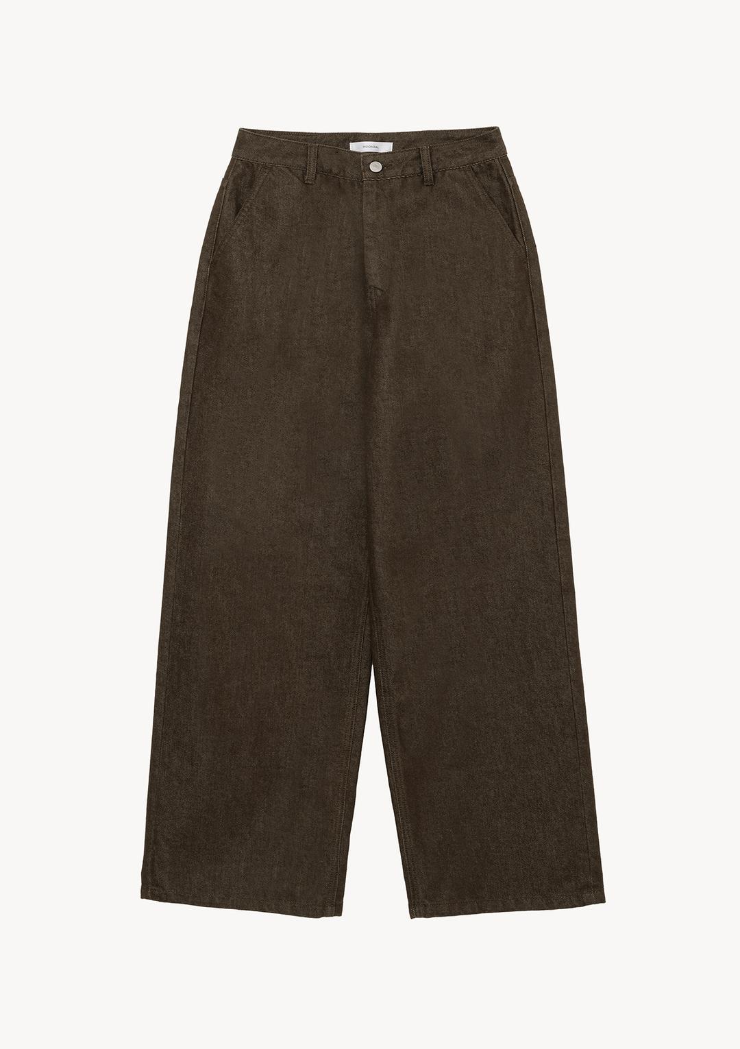 Grain Denim in Brown