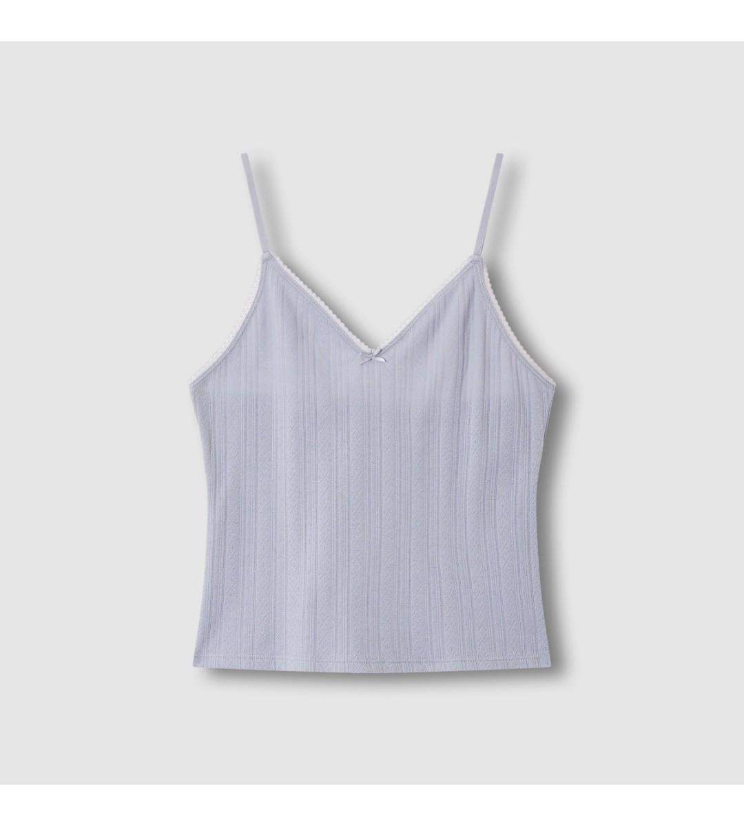 자주 [JAJU] 여 코튼 포인텔 캐미솔_라이트 그레이